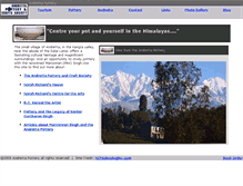 Tablet Screenshot of andrettapottery.com